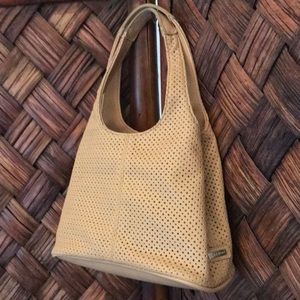 Nine West small tan purse with handle